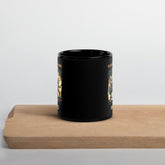 Electricity for Your Earholes Black Glossy Mug - Beyond T-shirts